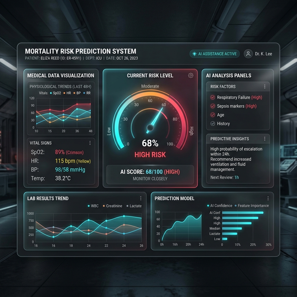 MIMIC-RiskLab Dashboard